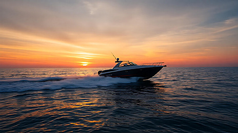 Private Speed Boat Sunset Trip from Hurghada | Red Sea Sunset Experience – Muji Tour