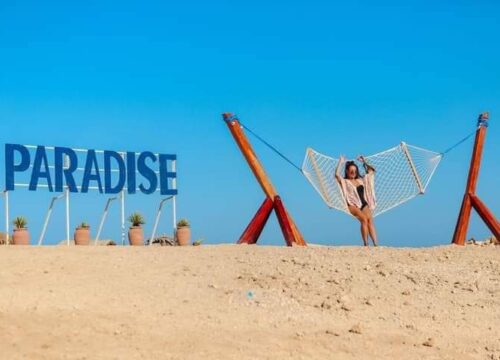 Private Speed Boat to Paradise Island from Hurghada | Snorkeling & Beach Day – Muji Tour