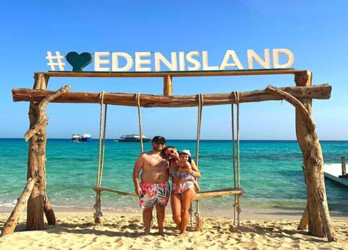 New Eden Island Trip from Hurghada | Snorkeling & Island Day – Muji Tour